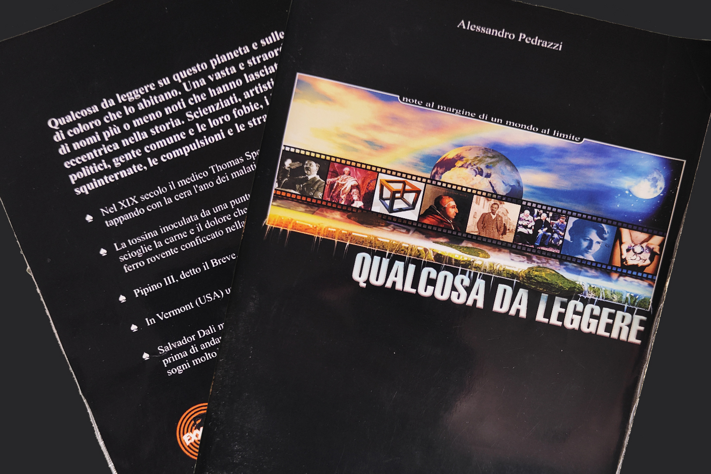qualcosa da leggere, bathroom book, libro di curiosità, libro di bizzarrie, cose strane, cose mai sentite, raccoglie cose strane