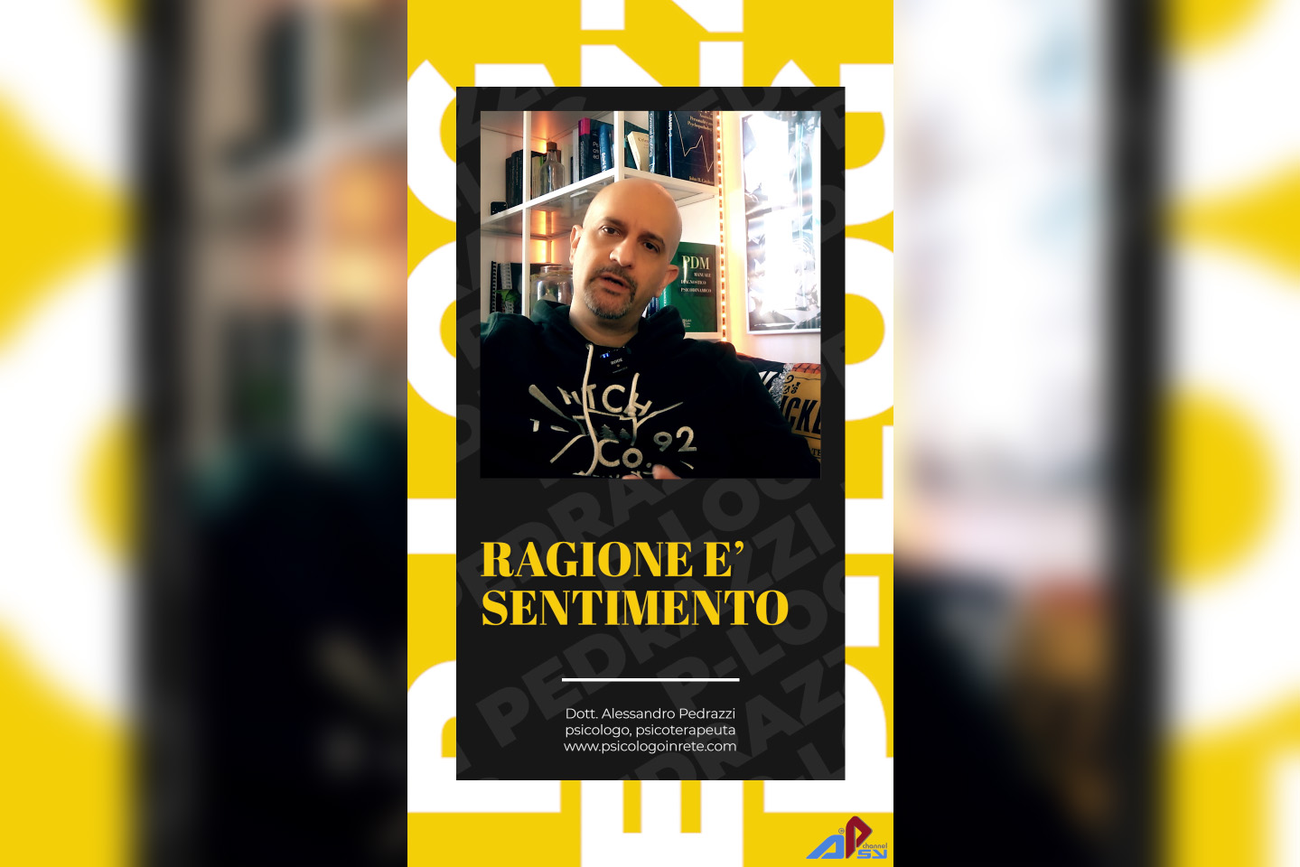 video psicologici, video dello psicologo, video di Pedrazzi, video di psicologia, blog psicologico, blog dello psicologo, riflessioni psicologiche, p-log, videoblog psicologico